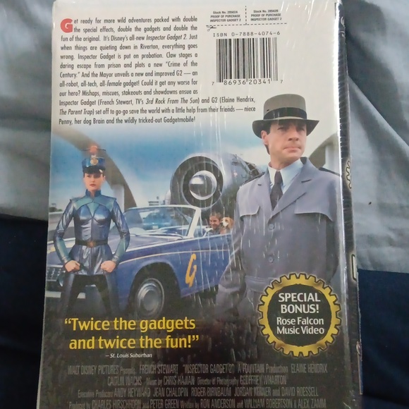Disney’s Inspector Gadget 2 (VHS, 2003) - Picture 3 of 3